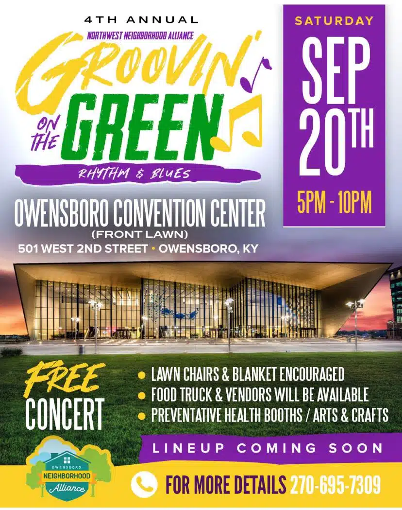 Groovin' on the Green OBKY – Visit Owensboro, KY