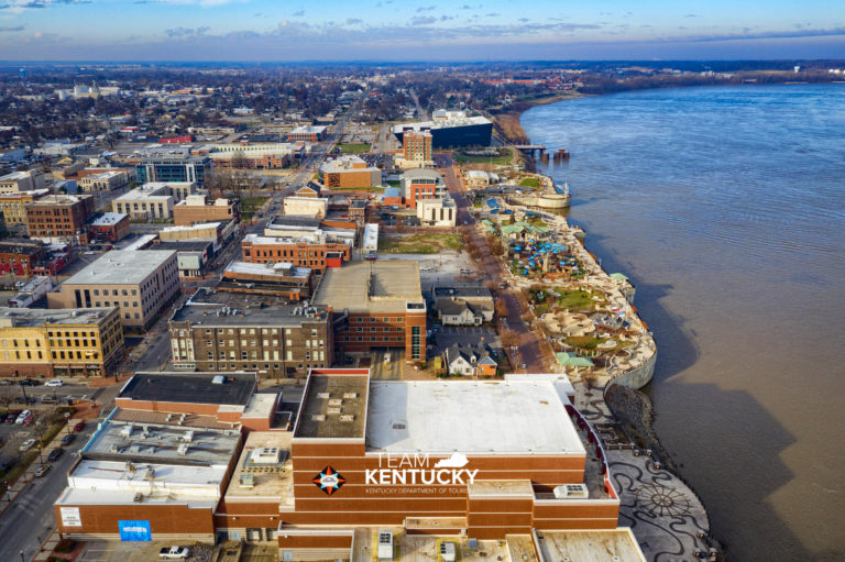 Owensboro Kentucky City Map Founded 1817 University of Louisville