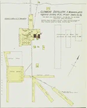 Glenmore Distillery Map
