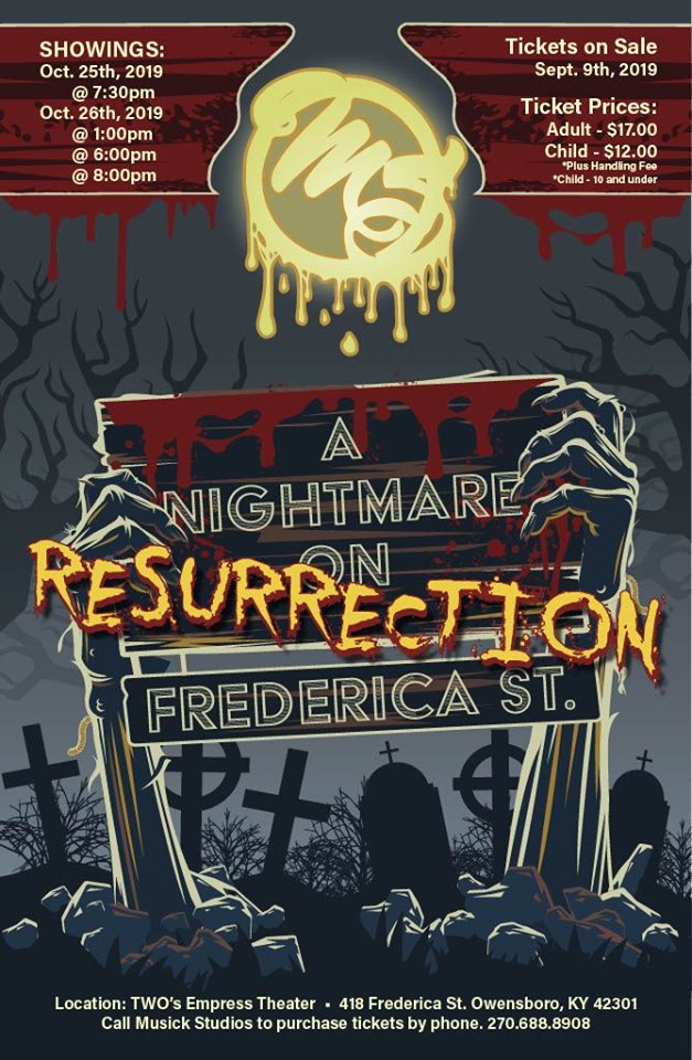 A Nightmare on Frederica St. Resurrection! @ The Empress Theater | Owensboro | Kentucky | United States