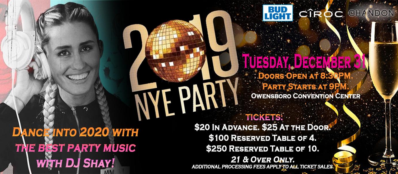 New Year's Eve Party 2019! @ Owensboro Convention Center | Owensboro | Kentucky | United States