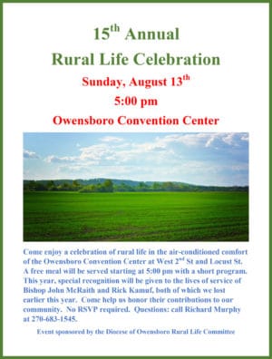15th Annual Rural Life Celebration @ Owensboro Convention Center | Owensboro | Kentucky | United States