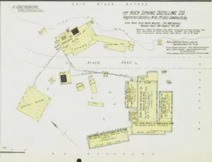 Rock Spring Distilling Company Map